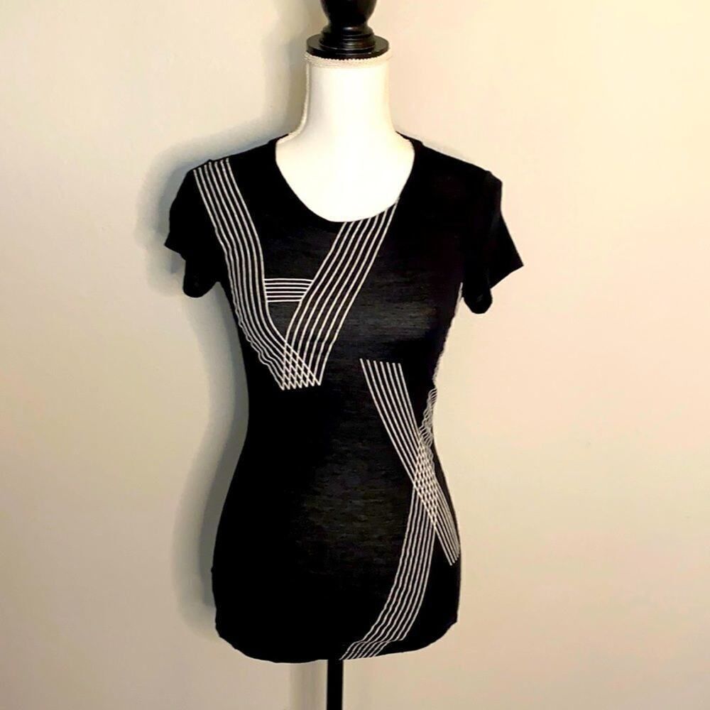 Armani Exchange Short Sleeve XXS Black T-shirt